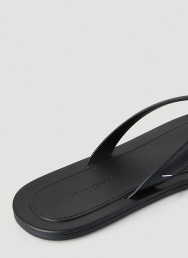 Maison Margiela Tabi Flip Flops Black mla0148027