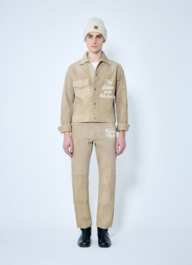 Human Made Suede Jacket Beige hmd0159001
