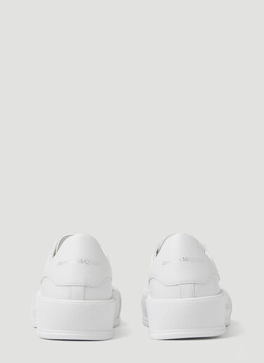 Alexander McQueen Deck Plimsoll Sneakers White amq0149027