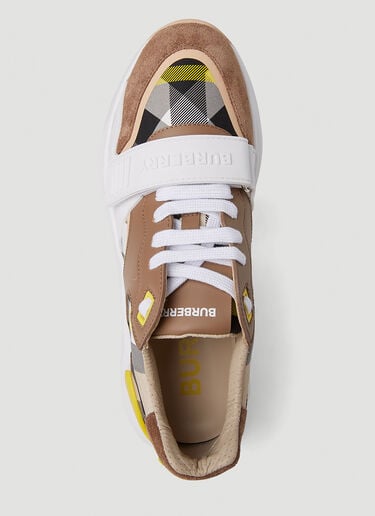 Burberry Ramsey Check Sneakers Beige bur0251082