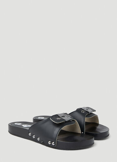 Honey Fucking Dijon x Scholl Pescura Slides Black hfs0351002