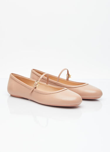 Gianvito Rossi Carla Ballerina Flats Pink gia0255016