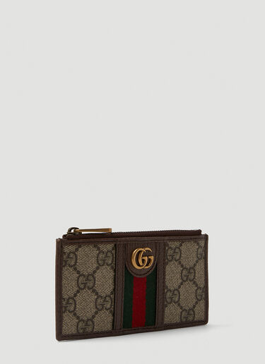 Gucci [GG 슈프림] 카드 홀더 브라운 guc0150244