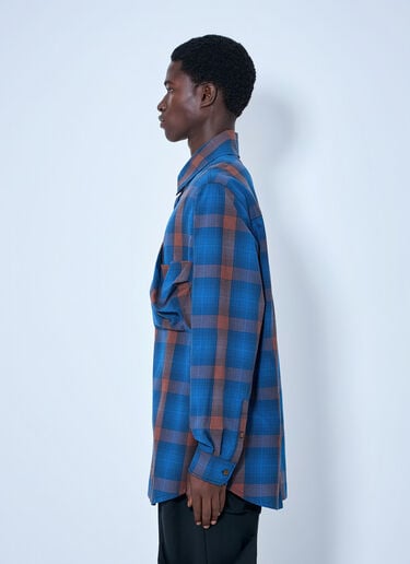 LN-CC® - Vivienne Westwood: Achilles Overshirt - Blue Vivienne Westwood Achilles Overshirt Blue vvw0165006