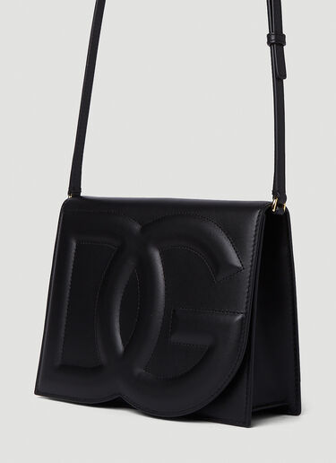 Dolce & Gabbana 徽标单肩包 黑色 dol0250040