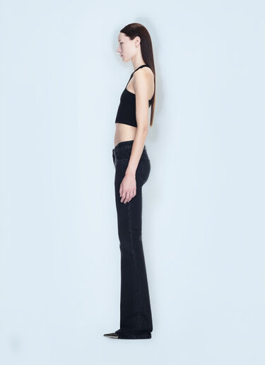Off-White Off Stamp Ribbed Top Black ofw0260005