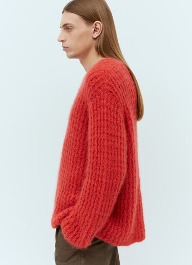 The Row Olen Cashmere Sweater Red row0154007