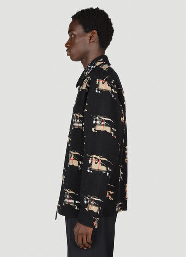 Burberry 체크 EKD 집업 오버셔츠 베이지 bur0153012