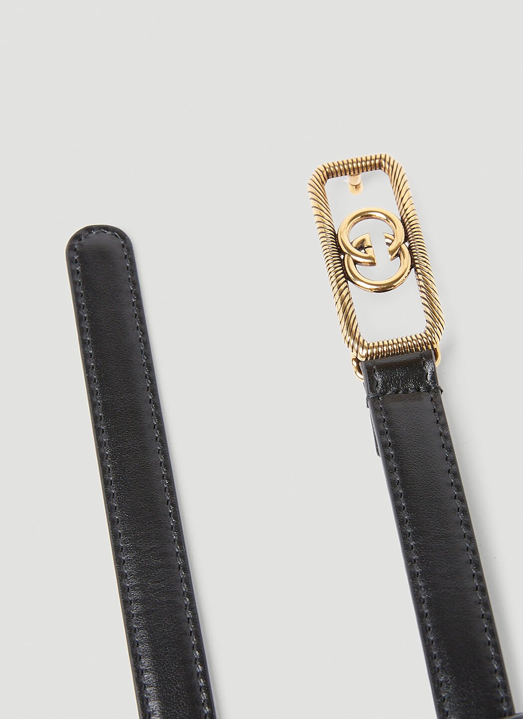 Gucci framed hotsell double g belt