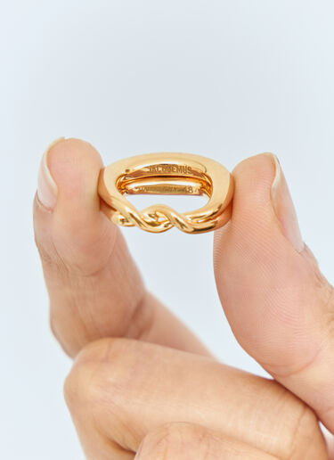 Jacquemus La Bague Nodi 戒指 金色 jas0256004