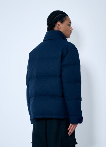Gucci GG Canvas Down Jacket Blue guc0159042