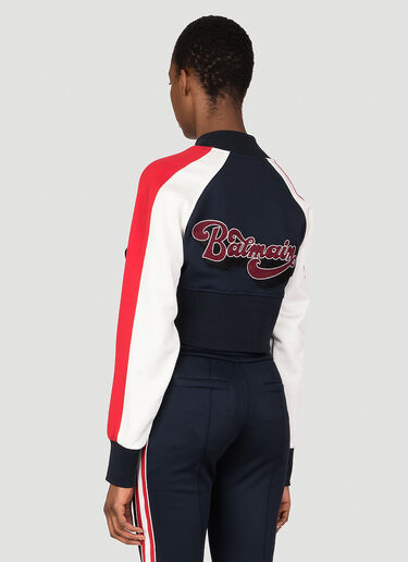Balmain Raglan Sweatshirt Blue bln0253021