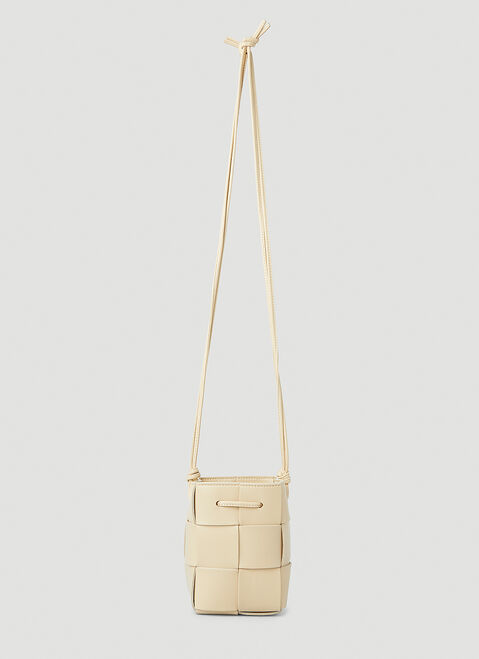 Saint Laurent Bucket Mini Shoulder Bag Black sla0244035