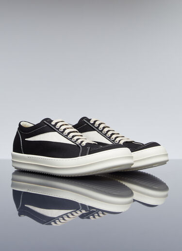 Rick Owens DRKSHDW Vintage Low Top Sneakers Black drk0154015