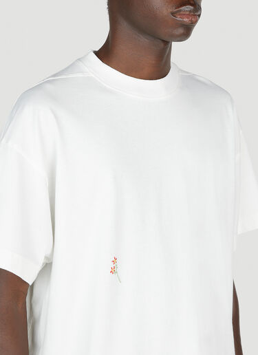 Diomene Embroidered T-Shirt White dio0153010