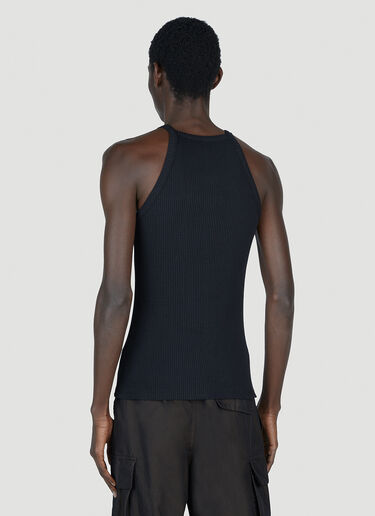 Wales Bonner Groove Tank Top Black wbn0152010