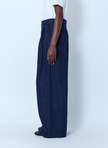 LN-CC® - Levi's: Denim Pleat Trousers - Blue Levi's Denim Pleat Trousers Blue lvs0266004