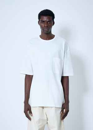 Lemaire Boxy T-Shirt White lem0160012