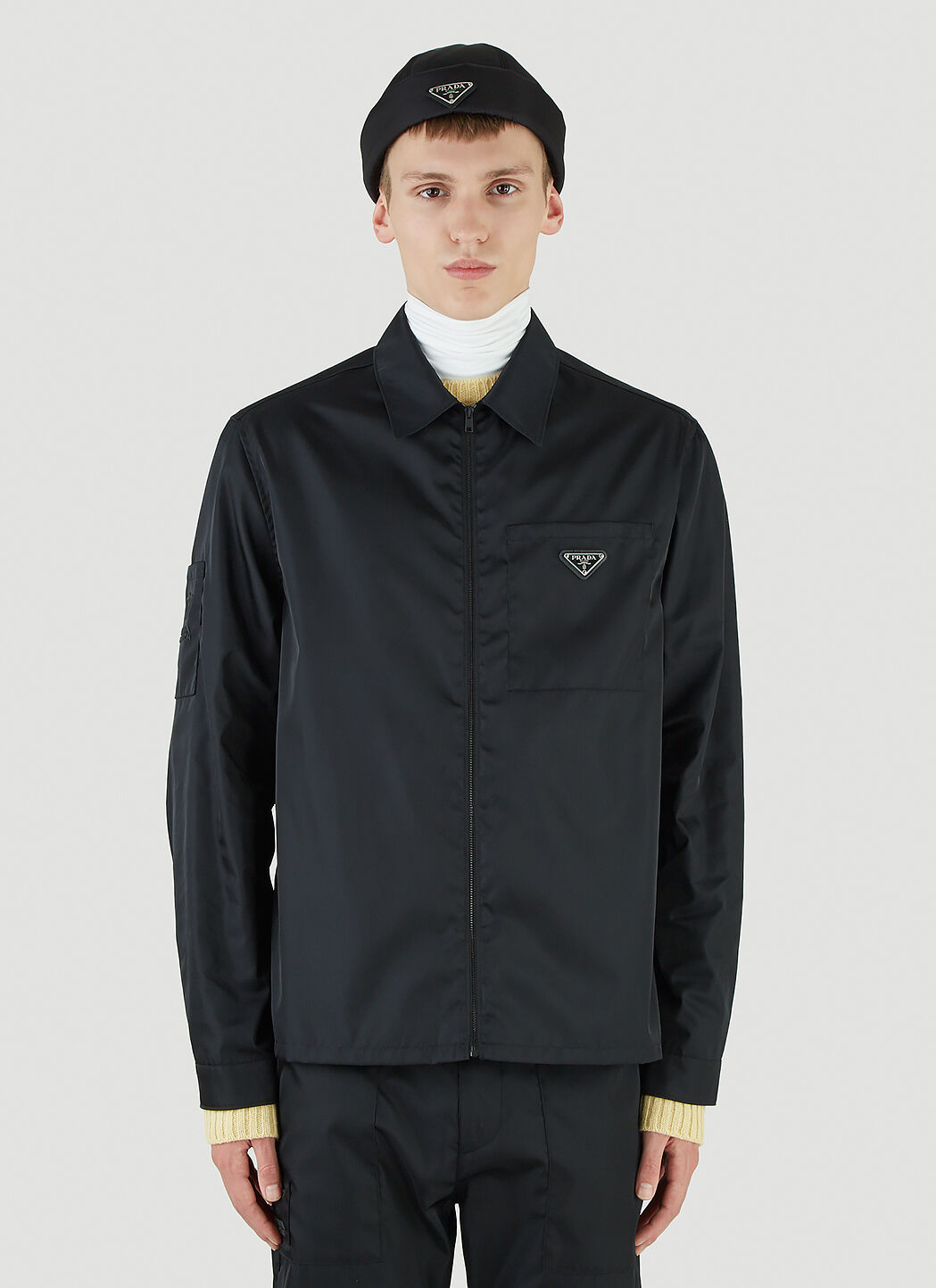Mens prada jacket sale sale