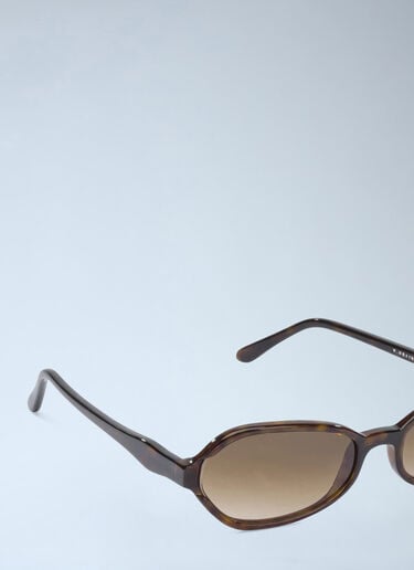 Our Legacy Drain Sunglasses Brown ous0356019