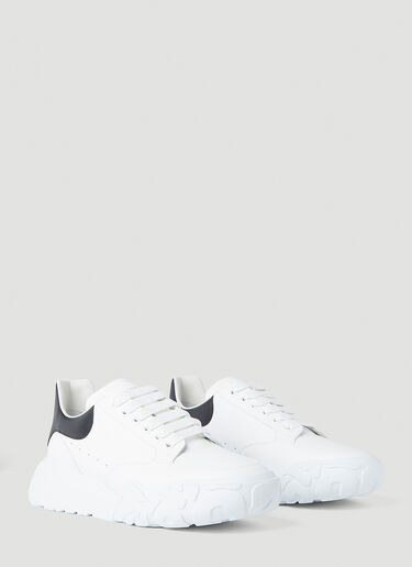 Alexander McQueen Court Leather Sneakers White amq0145051