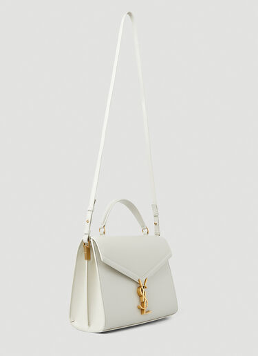Saint Laurent Cassandra Shoulder Bag White sla0246096