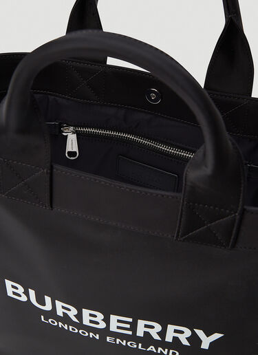 Burberry Artie Canvas Tote Bag Black bur0140012