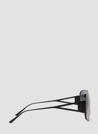 Bottega Veneta Classic Aviator Sunglasses Black bov0247146