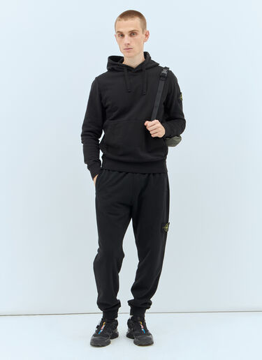 Logo Patch Track Pants Stone Island Logo Patch Track Pants Black sto0158051