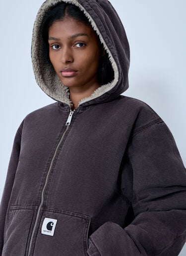 Carhartt WIP Hooded Mitch Jacket Brown wip0263004