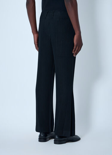 Pinstripe Tailored Trousers Homme Plissé Issey Miyake Pinstripe Tailored Trousers Black hmp0164003