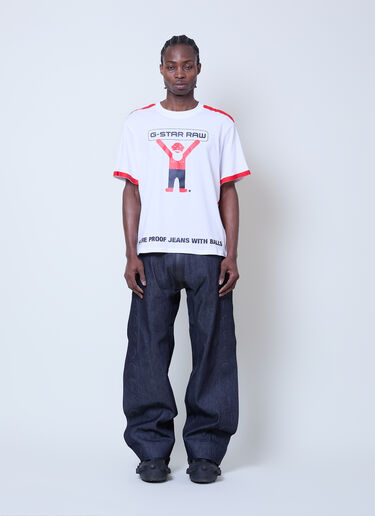 Walter Van Beirendonck x G-STAR Logo Motif T-Shirt White wlt0160029