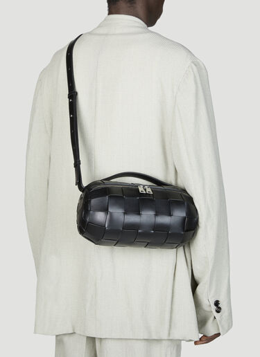 Intreccio Crossbody Bag Bottega Veneta Intreccio Crossbody Bag Black bov0155026