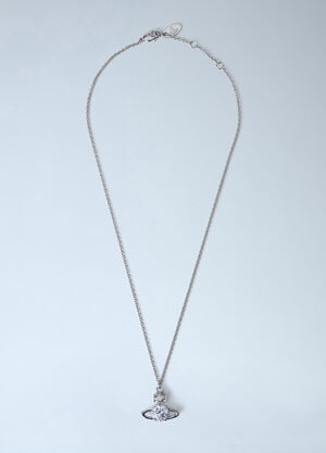 Vivienne Westwood Agnatha Bas Relief Pendant Necklace Silver vvw0264039