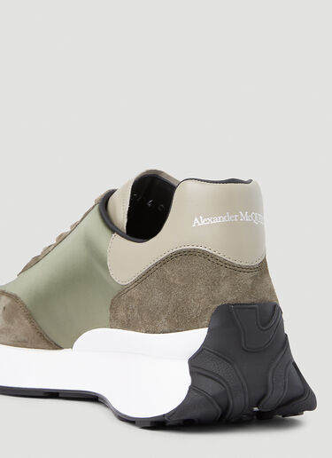 Alexander McQueen Sprint Runner Sneakers Khaki amq0151048