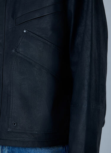 Lemaire Short Rain Jacket Black lem0162003