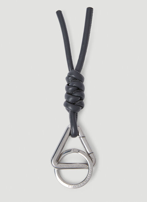 Saint Laurent Triangle Keyring Black sla0154046