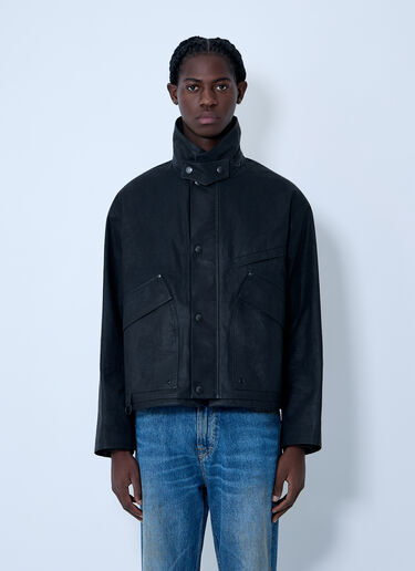 Lemaire Short Rain Jacket Black lem0162003