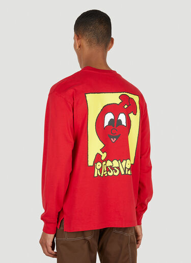 Rassvet Captek Character Print Long Sleeve T-Shirt Red rsv0148013