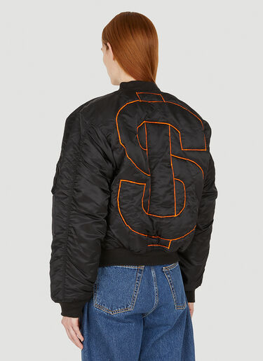 Dollar Sign Bomber Jacket deadHYPE Dollar Sign Bomber Jacket Black dhy0148001