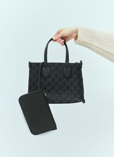 Gucci Ophidia GG Medium Tote Bag Black guc0255172