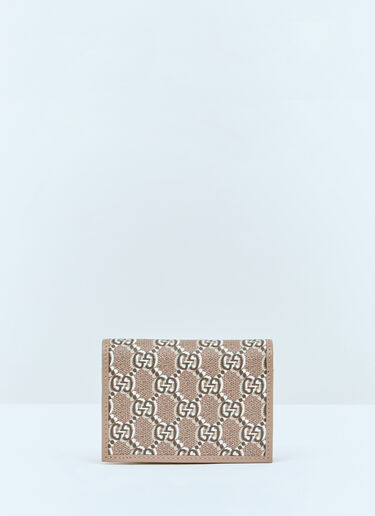 Gucci GG 双折钱包 米色 guc0257089