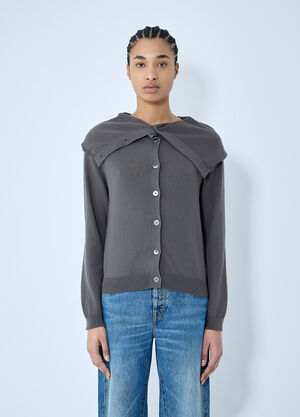 Our Legacy Open Cardigan Grey our0260012