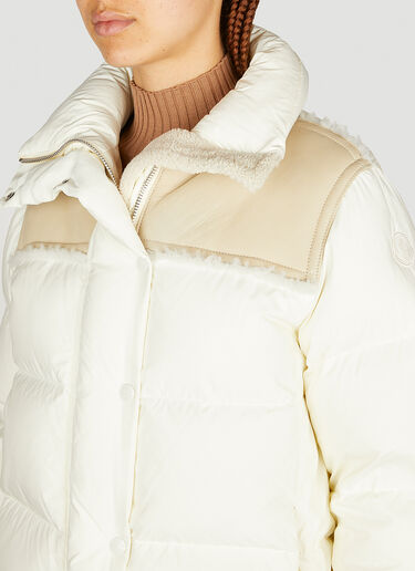 Moncler Jotty Short Down Jacket Cream mon0254015