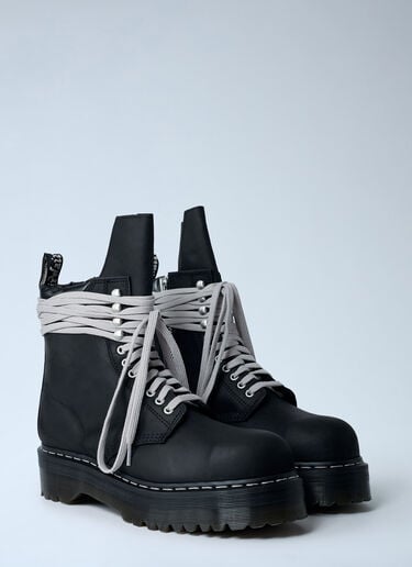 Quad Sole Steel Toe Boots Rick Owens x Dr. Martens Quad Sole Steel Toe Boots Black rod0262002
