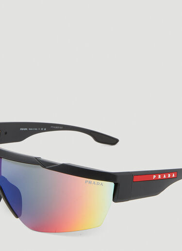 Linea Rossa Polarised PS 03XS Sunglasses Prada Linea Rossa Linea Rossa Polarised PS 03XS Sunglasses Black lpl0351001