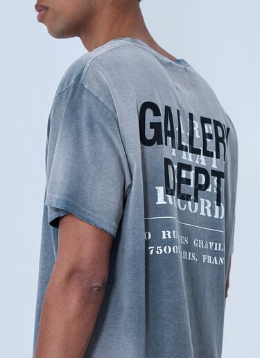 Gallery Dept. Crewneck Distressed T-Shirt Grey gdp0164004