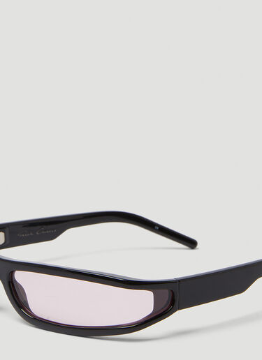 Rick Owens Fog Sunglasses Black ric0149045