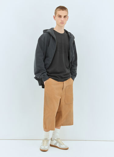 Maison Margiela Embroidered Logo T-Shirt Black mla0158003
