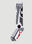 Walter Van Beirendonck W Socks Silver wlt0152036